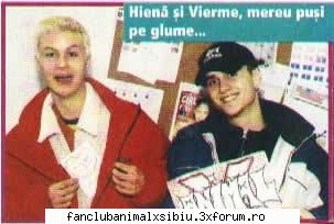 ce si hiena mereu pusi pe glume ce scrie acolo =) poze cu animal x