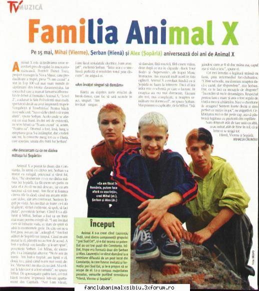 soparla vechi animalx